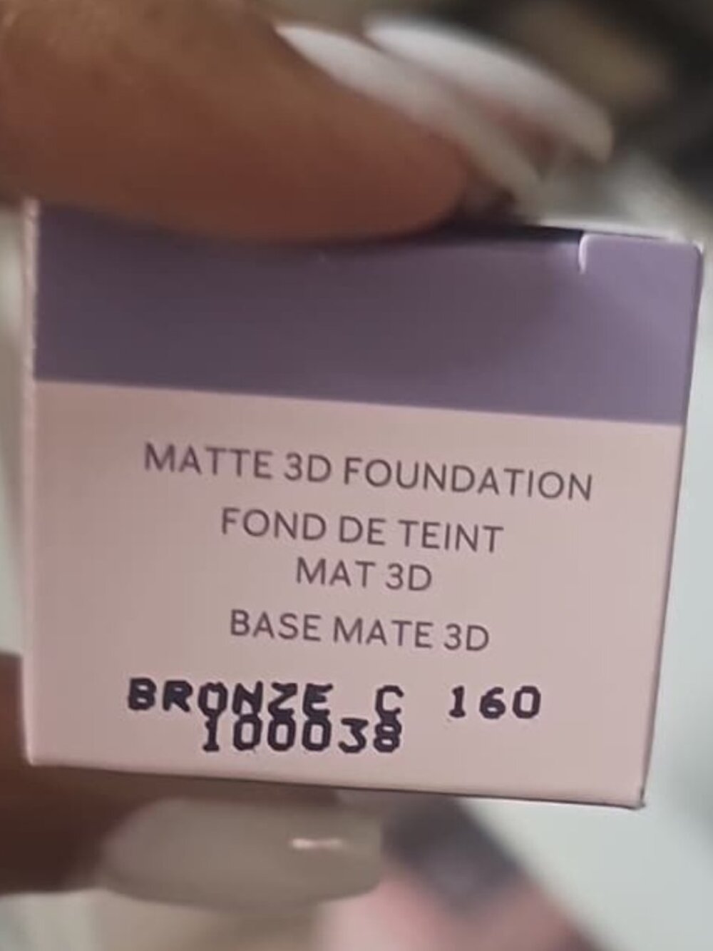 NIB Mary Kay TimeWise Matte 3D Foundation Bronze C 160 Full Size